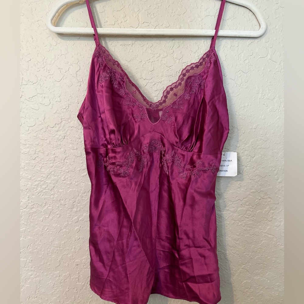 NWT WORTHINGTON vintage silk top p